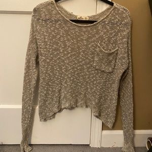 See through sweater from Hollister